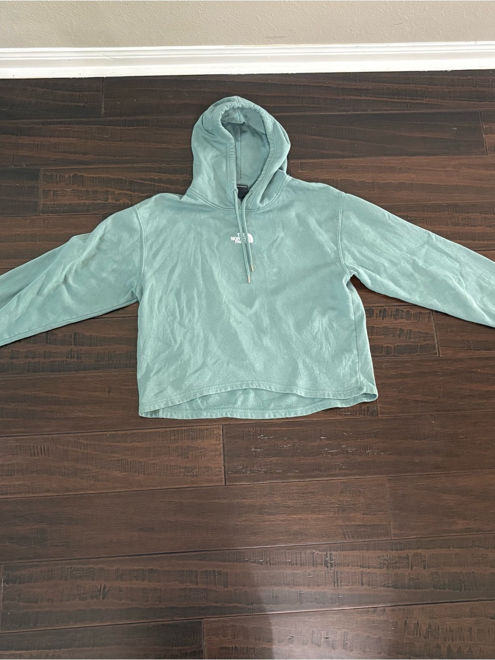 The North Face Women's Mint Green Hooded Pullover